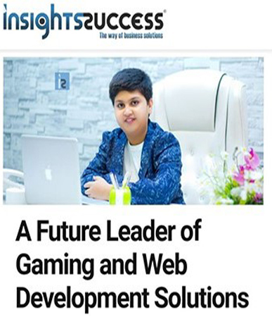 Master Aryen Suresh Kute (Founder & CMD – OAO INDIA) featured in Insights Success magazine