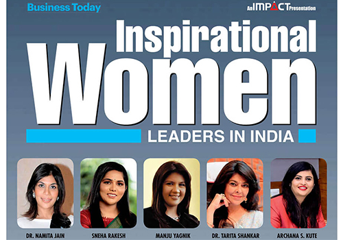 Mrs. Archana Suresh Kute (MD-The Kute Group) has been featured in Business Today’s list of Inspirational Women Leaders In India, 2021